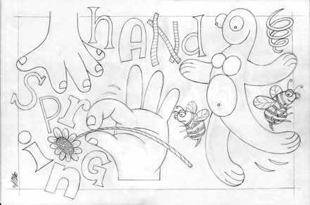 Hand Spring Pencil
