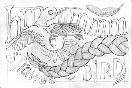 Hmmm Bird - Doodle